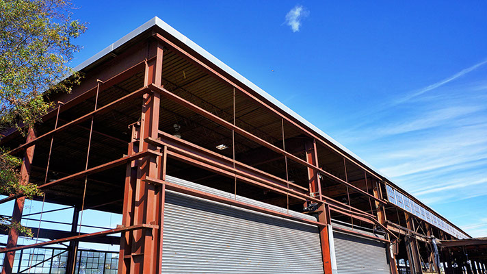 Asbestos panels removed from CMC Rebar Building in Norfolk VA